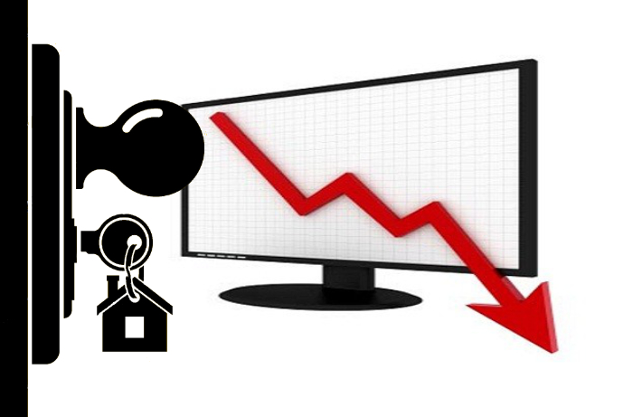 La compraventa de vivienda cae…