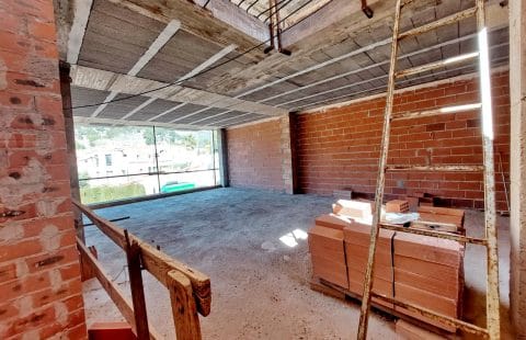 Proyecto de chalet adosado en Olocau.